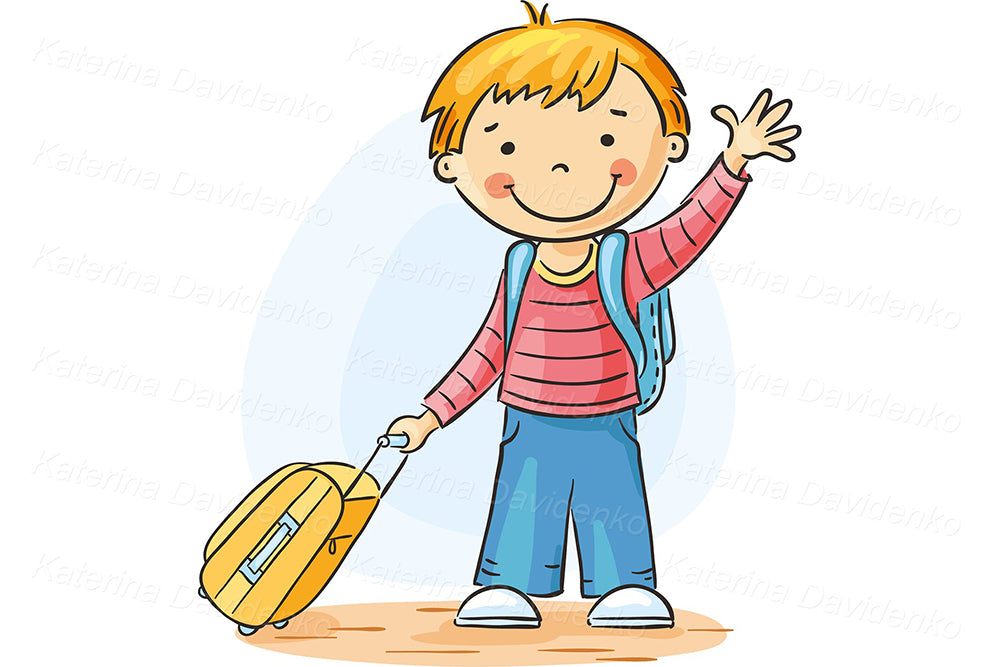 Diverse Kids Activities Clipart Set – Cute Vector PNG for Teachers & Crafters