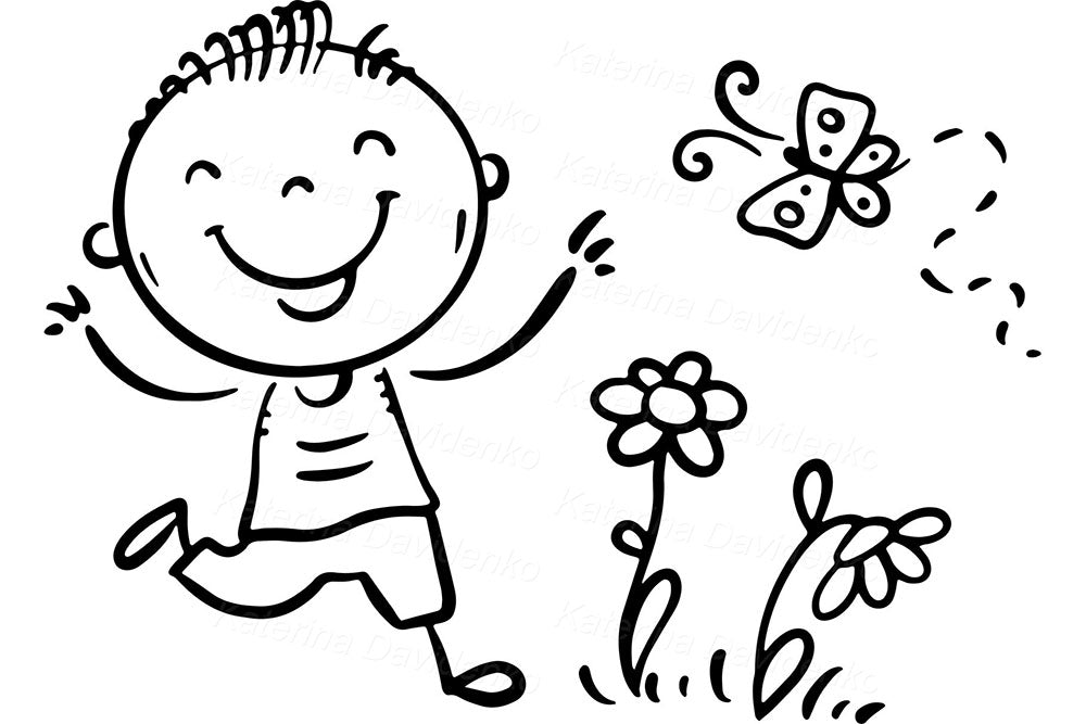 Daily Routine Kids Activities Clipart – Fun Cartoon Illustration Set