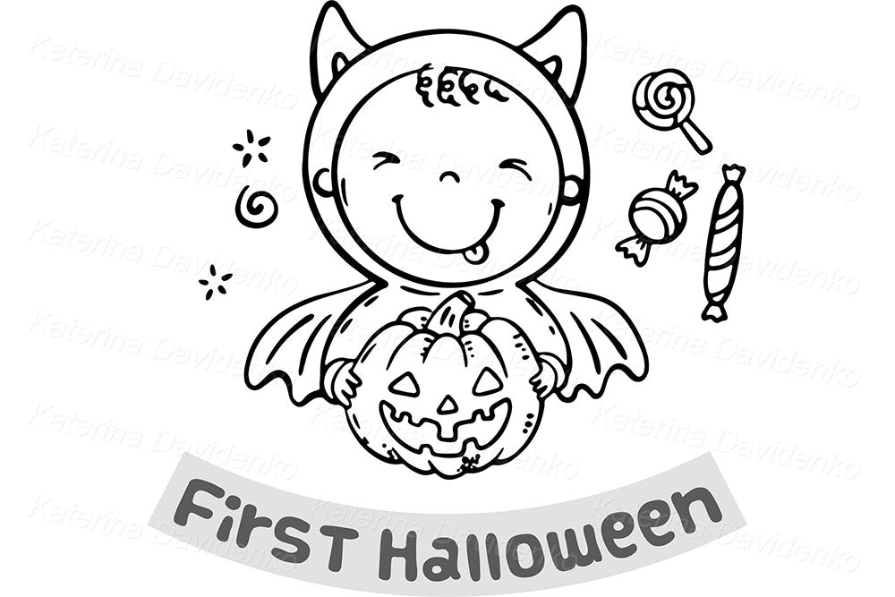 Baby Milestone Clipart – My First Moments SVG PNG – First Year Stickers, Milestones for Baby Book, Printables Scrapbook Clipart