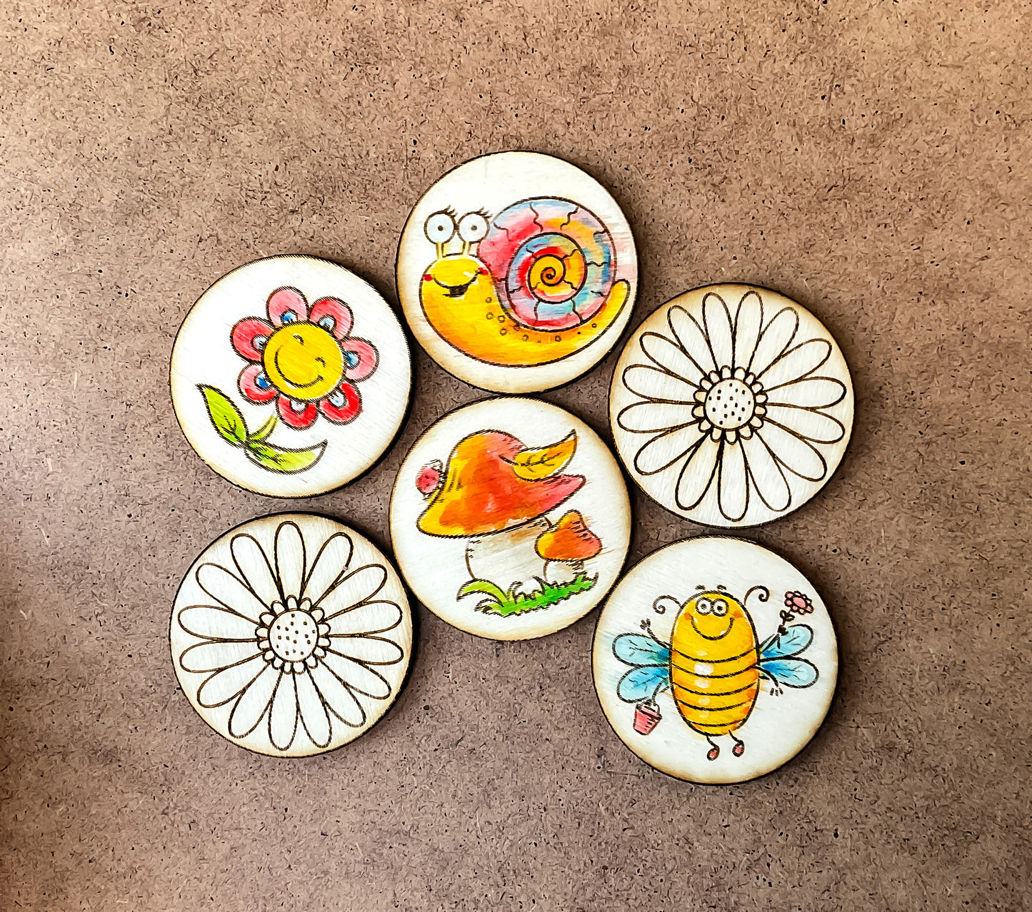 DIY Craft Memory Game for Kids. Glowforge xTool Laser Cut Matching Game