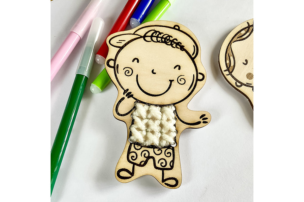 Laser Cut Files For Kids - DIY Educational Toy Craft Project