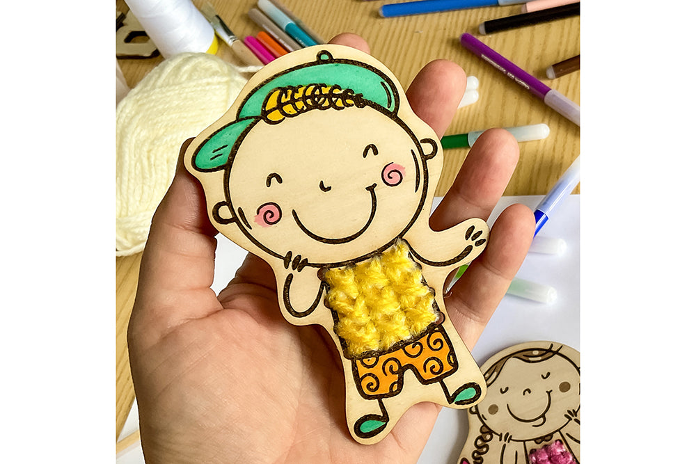 Laser Cut Files For Kids - DIY Educational Toy Craft Project