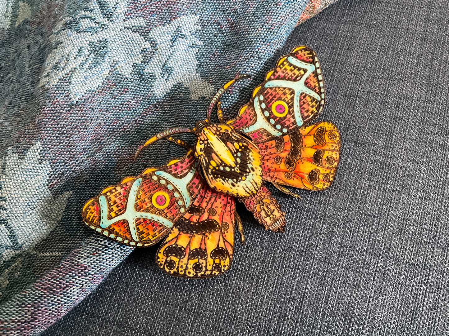 Butterfly DIY Wall Art. Decorative Moth Laser Cut File. Insect Glowforge xTool