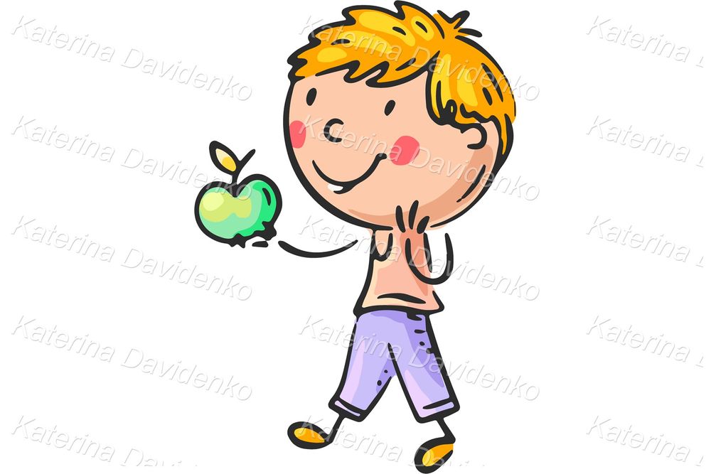 Preschool Kids Playing Clipart – Cute Vector Art for Learning Use