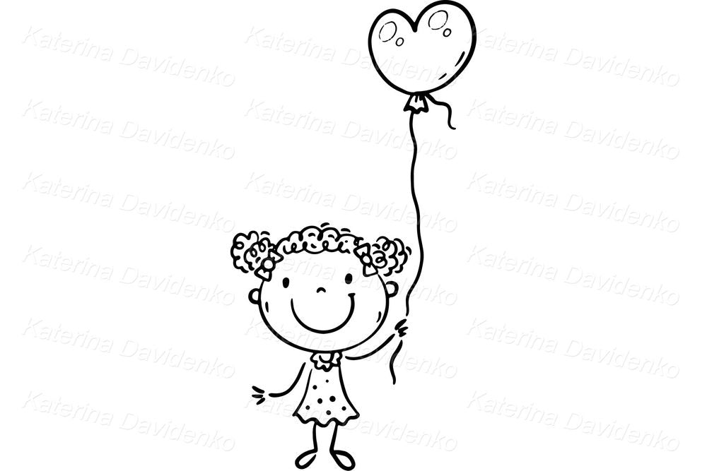 Active Kids Clipart Collection – Cute Vector PNG for Teachers & Crafters