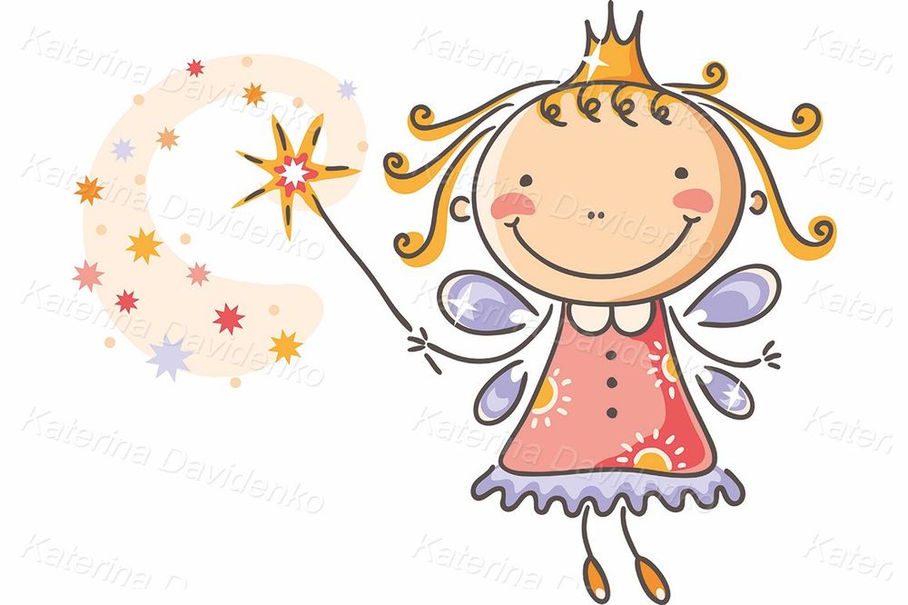 Cartoon fairy clipart