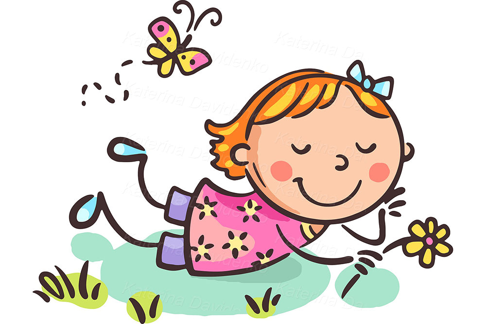 Kids Playing Outside Clipart – Sports, Games, Outdoor Activities