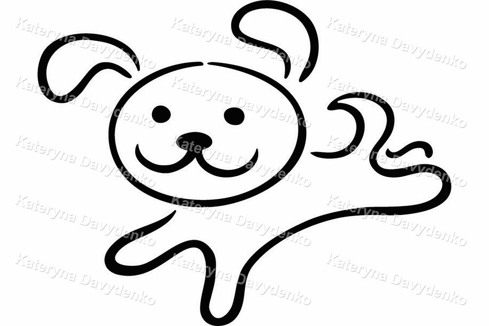 Boy with Toys Frame. Black and White Doodle Kids Clipart