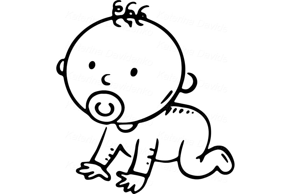 Parent and Child Activities Doodle Set – Family Love Line Art