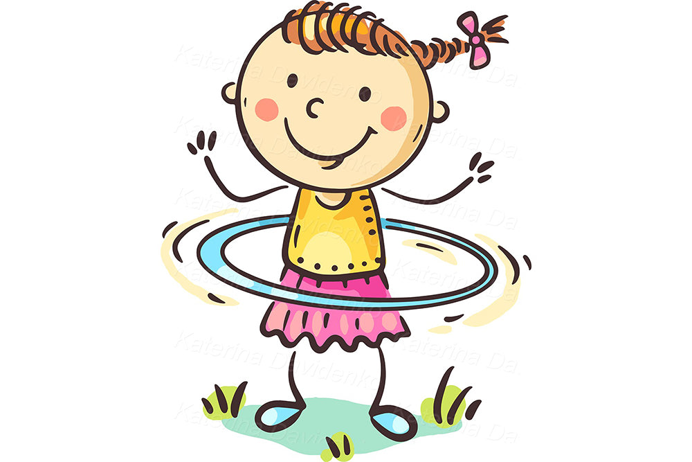 Kids Playing Outside Clipart – Sports, Games, Outdoor Activities