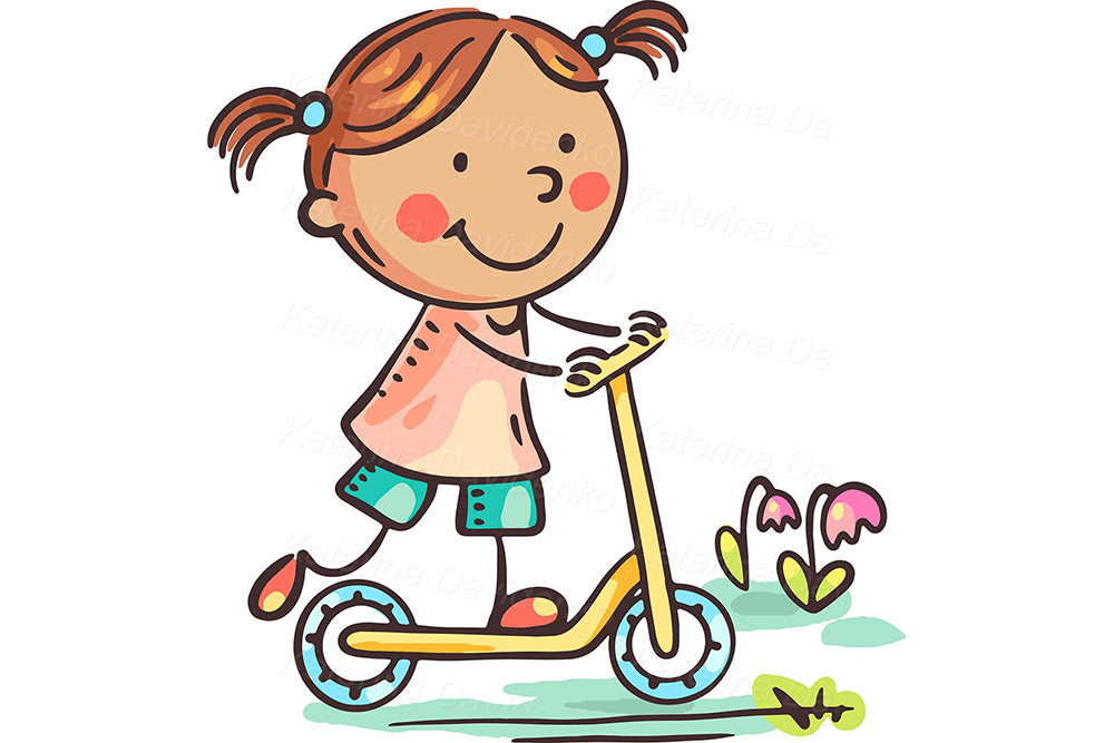 Kids Playing Outside Clipart – Sports, Games, Outdoor Activities