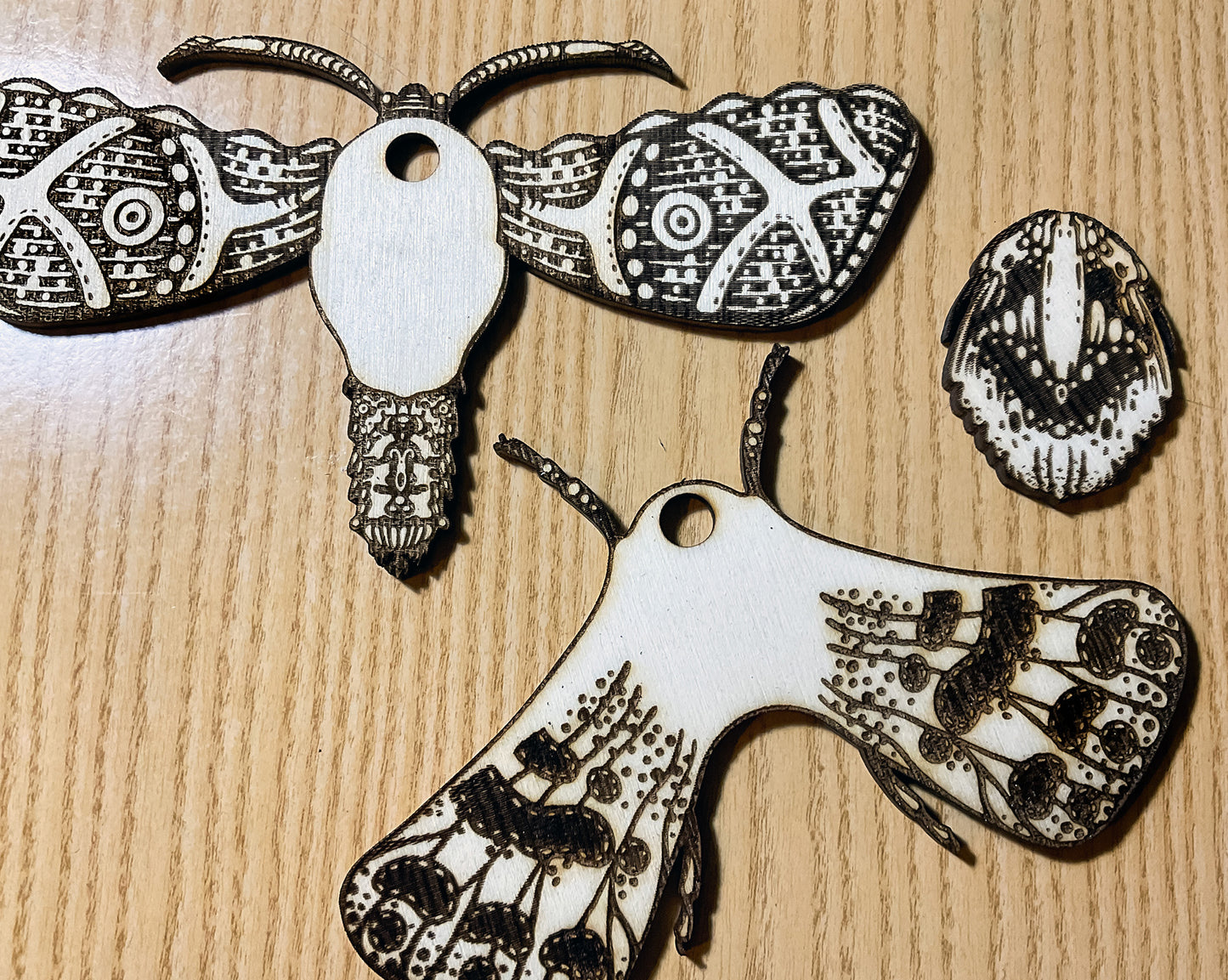 Butterfly DIY Wall Art. Decorative Moth Laser Cut File. Insect Glowforge xTool