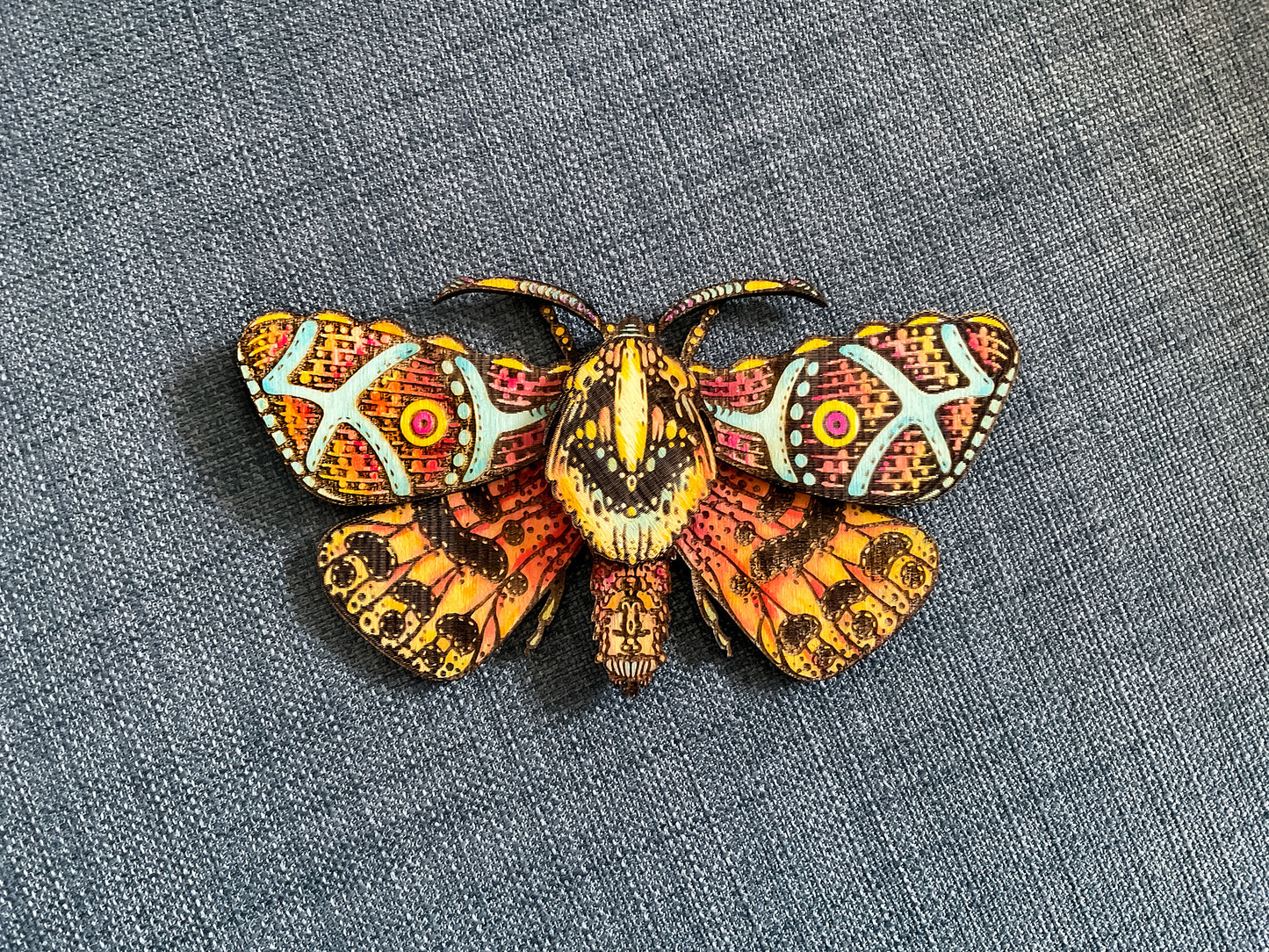 Butterfly DIY Wall Art. Decorative Moth Laser Cut File. Insect Glowforge xTool
